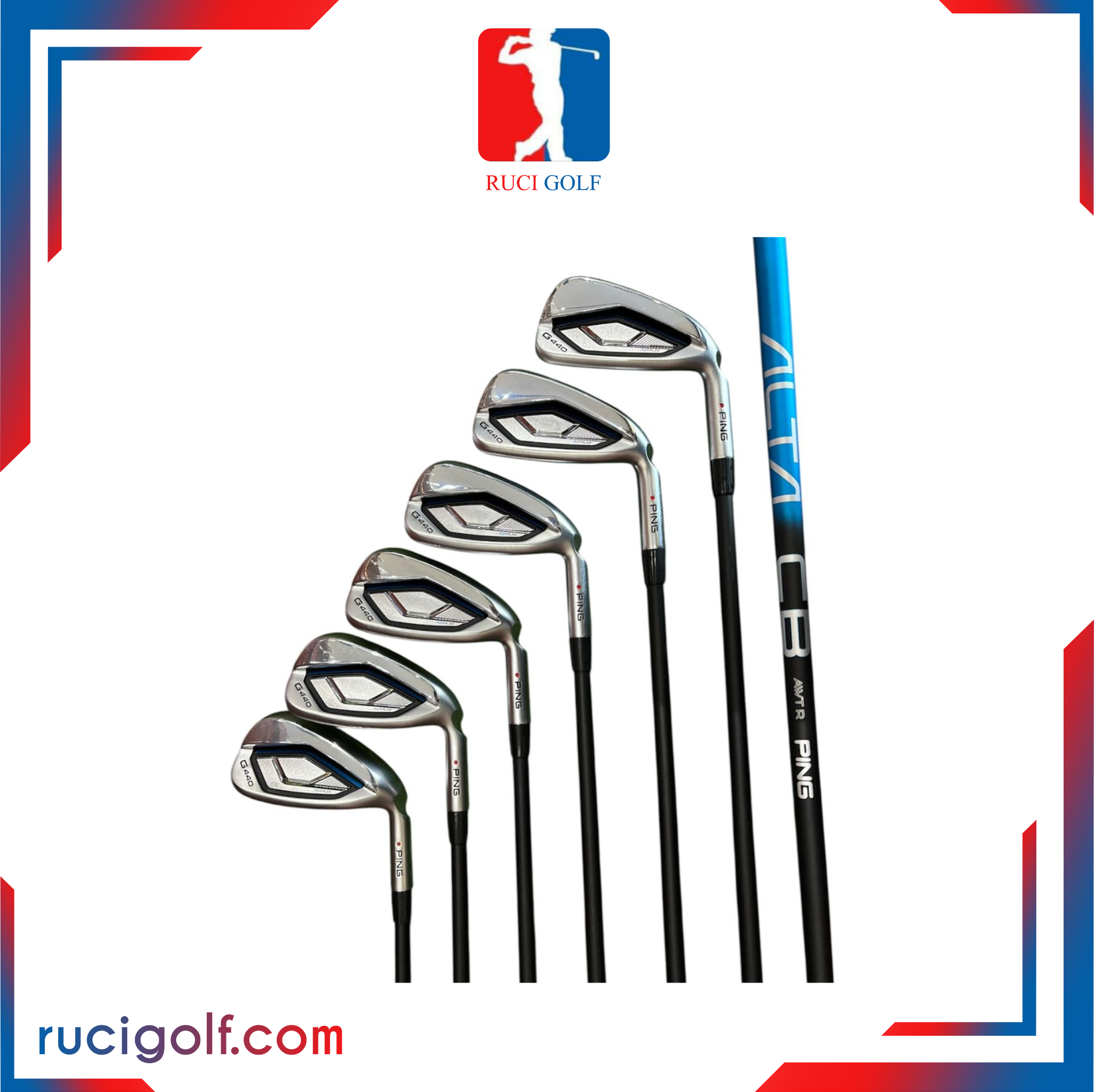 IRON PING G440 GRAPHITE (5-9,W,U) R